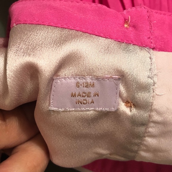 EUC Pleated Easter/Spring Dress /wBloomers - Picture 6 of 7